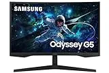 SAMSUNG LS27CG552EUXEN - Monitor Curvo Gaming 27'' WQHD, 2560x1440, 16:9, 2500:1, 1000R, 165 Hz, 1 ms, 300 CD/m², HDMI, AMD FreeSync, Negro