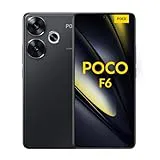 Xiaomi Poco F6 - Smartphone de 8+256GB, Snapdragon 8s Gen 3, Pantalla AMOLED de 120 Hz, Carga Turbo de 90W, cámara Dual de 50MP con OIS, Negro (Versión ES)