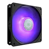 Cooler Master SickleFlow 120 V2 RGB, Compatible con Placa Base RGB, Aspas Translúcidas Air Balance, 62 CFM, 2.5 mmH2O, 8 a 27 dBA, RGB