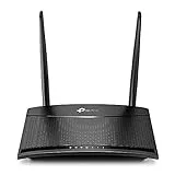 TP-Link TL-MR110 | 4G LTE Router (Cat 4), 3G/4G Router Speed up to 300Mpbs, MicroSim, LAN/WAN Ethernet Port, Detachable Antenna, Plug&Play