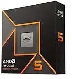 AMD Ryzen 5 9600X Processor, 6 Cores/12 Threads, Zen 5 Architecture, 38 MB L3 Memory, 65 W TDP, Boost Frequency up to 5.4 GHz, AM5 Socket, DDR5 and PCIe 5.0, Fanless