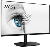 MSI Pro MP245V Monitor Profesional, de 23,8' FHD, 1920 x 1080, 100 Hz, VA, Plano, Anti-Glare, 16:9, 300 nits, Negro