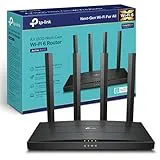 [Neuvo] TP-Link Archer AX18 - AX1500 Router Wi-Fi 6, Doble Banda (5GHz 1201Mbps/2.4GHz 300Mbps), 4 Puertos Gigabit, MU-MIMO, WPA3, Cobertura Impulsada, Competible con Wi-Fi 5/4, Fácil Configuración