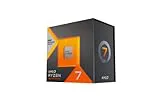 AMD Ryzen 7 7800X3D Procesador con tecnología 3D V-Cache, 8 núcleos/16 Hilos desenfrenados, Arquitectura Zen 4, 120W TDP, hasta 5,0 GHz Frecuencia Boost, Socket AMD 5, DDR5 y PCIe 5.0