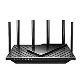 TP-Link Archer AX72 Pro - Router Wi-Fi 6 AX5400, 2.5G Multi-Gigabit Puertos, Banda de 160 MHz, Fem de Alta Potencia, 6 × Antenas, Formación de Haces, VPN, Puertos USB 3.0