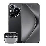 HUAWEI Pura 70 Pro Smartphone, 12GB RAM + 512GB ROM, Pantalla Plana, Admite Instantáneas a Velocidad Ultraalta, Cristal Superduradero, Supercharge de 100 W, Batería de 5050 mAh, Negro+Freebuds Pro 3