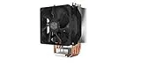 Cooler Master Hyper H412R Disipador CPU - Sistema Refrigeración Bajo Perfil, Tecnología Contacto Directo, 4 Heat Pipes Cobre, Heatsink Aluminio Compacto con Ventilador 92mm PWM, Compatible Intel y AMD