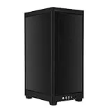 Corsair AIRFLOW Mini-ITX - Carcasa para PC 2000D - Factor de Forma Mini-ITX - Paneles de Malla de acero - Soporte de GPU de Tres Ranuras - Interior optimizado para refrigeración - E/S Moderna del