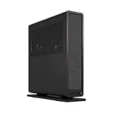 Fractal Design Ridge Black, PCIe 4.0 Riser Card Included, 2X 140mm PWM Aspect Fans Included, Type C USB, m,ITX PC Gaming Case