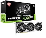 MSI GeForce RTX 4070 SUPER 12G VENTUS 3x OC - Tarjeta gráfica