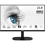 MSI Pro MP245V Monitor Profesional, de 23,8' FHD, 1920 x 1080, 100 Hz, VA, Plano, Anti-Glare, 16:9, 300 nits, Negro