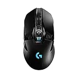 Logitech G903 LIGHTSPEED Ratón Gaming Inalámbrico, Captor HERO 25K, 25,600 DPI, RGB, Ultraligero, Botones Programables, Batería de 140h, POWERPLAY-compatibile, PC/Mac - Negro