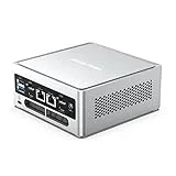 MINISFORUM NAB6 Lite Mini PC, Procesador Intel Core i5-12600H 12 Núcleos/16 Hilos hasta 4,5 GHz, Gráficos Intel Iris XE, 32 GB DDR4/512 GB PCIe4.0 SSD, Mini Computadora de Escritorio, 2xHDMI/2xUSB-C