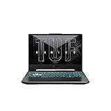 ASUS TUF Gaming A15 FA506NF-HN010 - Portátil Gaming de 15.6" Full HD 144Hz (AMD Ryzen 5 7535HS, 16GB RAM, 512GB SSD, RTX 2050 4GB, Sin Sistema Operativo) Negro Grafite - Teclado QWERTY español