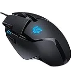 Logitech G402 Hyperion Fury Ratón USB Gaming con Cable, Seguimento Óptico 4,000 DPI, Peso Reducido, 8 Botones Programables, PC/Mac - Negro