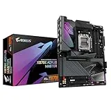 GIGABYTE Placa Base X870E AORUS Master - Compatible con CPUs AMD Ryzen 9000, VRM Digital de 16+2+2 Fases, hasta 8600MHz DDR5 (OC), 3xPCIe 5.0, Wi-Fi 7, LAN 5GbE, USB 4