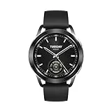 Xiaomi Watch S3 - Reloj Inteligente, Nuevo HyperOS, Pantalla AMOLED 1,43”, Monitor de Frecuencia Cardíaca, Registro del Sueño, Negro