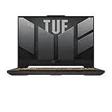 ASUS TUF Gaming F15 FX507VI-LP060 - Ordenador Portátil Gaming de 15.6" Full HD 144Hz (Intel Core i7-13620H, 32GB RAM, 1TB SSD, NVIDIA RTX 4070 8GB, Sin SO) Gris Jager - Teclado QWERTY ES