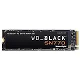 WD_BLACK 1TB SN770 M.2 2280 Game Drive PCIe Gen4 NVMe hasta 5150 MB/s