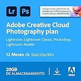 Creative Cloud Photography plan with 20GB | 1 Año | PC/Mac |Descarga Digital