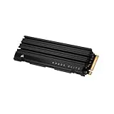 Corsair MP600 Elite 1 TB NVMe M.2 PCIe Gen4 x4 SSD Drive with Heatsink Included - M.2 2280 - Sequential Read up to 7,000 MB/s - High Density 3D TLC NAND - Black