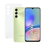 Samsung Galaxy A05s 64 GB with Case - Free Android Mobile, Smartphone with 13 MP Front Camera, Fast Charging, Light Green, (Spanish Version)