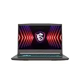 MSI Thin 15 B12UC-1842XES - Ordenador portátil de 15.6" Full HD (Intel Core i5-12450H, 16GB RAM, 512GB SSD, NVIDIA RTX 3050, Sin Sistema operativo) Color Gris - Teclado QWERTY español