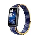 HUAWEI Band 9, 1.47” AMOLED, Long Life of 2 weeks, Automatic Brightness Adjustment, Greater Measurement Accuracy, Highly Compatible, 100 Different Training Modes, Blue【Amazon Exclusive】