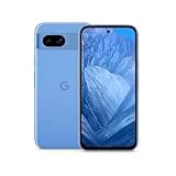 Google Pixel 8a - Free Android Smartphone with Advanced Pixel Camera, 24-Hour Battery Life and Powerful Security Features - Light Blue, 128GB