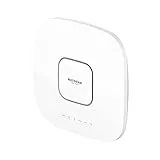 NETGEAR WAX630E Punto de acceso inalámbrico gestionado en la nube - WiFi 6E TriBanda AXE7800 | Mesh | MU-MIMO | 802.11axe | Gestión remota Insight | PoE++ | Adaptador de corriente no incluido