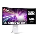 LG 39GS95QE-W - Monitor Ultragear, OLED WQHD, 39 Pulgadas, 3440x1440, 21:9, 0,03 ms, 240 Hz, Clasificación F, Tecnología Micro Lens Array +, DisplayHDR True Black 400, Blanco