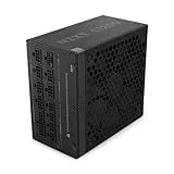 NZXT C1200 Gold ATX 3.1 - Fuente de alimentación para PC Gaming Totalmente Modular de bajo Ruido - 1200 W - 80 Plus Gold - Conector 2×6 de 12 V - Condensadores 100% japoneses - Negra