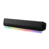 CREATIVE Sound Blaster GS3 Barra de Sonido compacta para Juegos con RGB y SuperWide Technology, Alimentación vía USB, Bluetooth 5.4