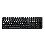 Logitech G413 SE Full-Size Teclado Mecánico para Gaming - Retroiluminado con Interruptores Mecánicos Táctiles, Anti-Ghosting, Compatible con Windows, macOS, Disposición QWERTY Español - Negro