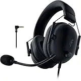 Razer Blackshark V2 X (Playstation) - Auriculares con Cable para Consola Playstation (240g, micrófono cardioide, Diafragmas de 50mm, cancelación pasiva del Ruido, Conector de 3,5 mm) Negro