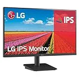 LG 24MS500-B - 24 Inch Monitor, IPS Screen, 1920x1080, 16:9, 5 ms, 100 Hz, Black Stabilizer, Reader Mode, Flicker Safe, Black