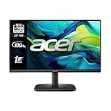 Acer EK251Q EBI - Monitor 25 " Full HD IPS 100 Hz (62,2 cm, 1920x1080, 16:9, 250 Nits, Tiempo de Respuesta 1ms VRB, AMD FreeSync, ZeroFrame, 1xVGA/1xHDMI 1.4) Monitor PC, Color Negro