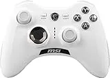 MSI FORCE GC30 V2 WHITE - Mando Gaming PC, Consola & Android Inalámbrico, Blanco, USB 2.0, D-PAD Adicional, Vibración Dual, Cable 2M, Windows 10/8.1/8/7, Android 4.1 y superior