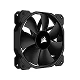 Corsair SP120 Elite Ventilador para Chasis de 120 mm con AirGuide - Bajo Nivel de Ruido 20.6 dBA - De Ventilador Desde 300 RPM hasta 1.300 RPM 45,4 CFM - Paquete Individual - Negro