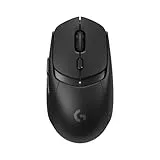 Logitech G G309 Ratón inalámbrico LIGHTSPEED para gaming, ligero, interruptores híbridos LIGHTFORCE, sensor HERO 25K, 300+ horas con una batería AA, 6 botones programables, PC y Mac - Negro