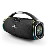 Energy Sistem Hyperbeat – Altavoz Bluetooth (Bluetooth 5.3, True Wireless Stereo, Deep Bass, 15h de batería, IPX6, Luces LED, Asistente de Voz)