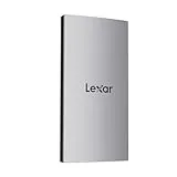 Lexar ES3 SSD Externo 1TB, SSD Portátil USB3.2 Gen2, PSSD hasta 1050MB/s Lectura, 1000MB/s Escritura, Unidad de Estado sólido Externa Compatible con iPhone15 Series/Mac/PS5/XBOX(LES3XXX001T-RNSNG)