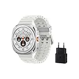 Samsung Galaxy Watch Ultra LTE 47mm + Cargador - Smartwatch, Control de Salud, Seguimiento Deportivo, Blanco (Versión Española)