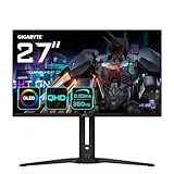 Gigabyte Monitor de Juego AORUS FO27Q3 OLED de 27” - 2560 x 1440 (QHD), 360Hz, 0,03ms, KVM, 250 CD/m², FreeSync Premium Pro, DisplayHDR True Black 400, HDMI 2.1