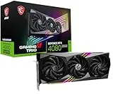 MSI GeForce RTX 4080 SUPER 16G GAMING X TRIO: GDDR6X de 16 GB, 2610 MHz, PCI Express Gen 4, 256 bits, 3x DP v 1.4a, HDMI 2.1 A (admite HDR de 4K y 8K), negro