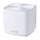 ASUS ZenWifi AX Mini (XD4) - Sistema de red mallada Wi-Fi 6 AX1800 (cubre hasta 446 m2, instalación sencilla, funciones de seguridad y controles parentales), color blanco