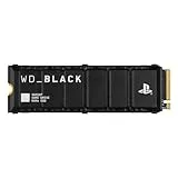 WD_BLACK 2TB SN850P NVMe M.2 SSD Ampliación de Almacenamiento con Licencia Oficial para videoconsolas PS5, hasta 7300 MB/s, con disipador térmico