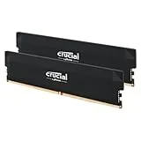 Crucial Pro RAM DDR5 32GB (2x16GB) 6000MHz CL36, Memoria Overclocking Gaming, Intel XMP 3.0 / AMD EXPO, (PC) Memoria RAM DDR5 32GB, Negro - CP2K16G60C36U5B