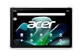 Acer Iconia Tab M10 - Tablet 10" WUXGA (1920x1200, ‎MediaTek Kompanio 500, 4GB RAM, 64GB, Bluetooth, USB-C, Wi-Fi, MicroSD, Audio, Cámara Frontal y Trasera, Android 12) Color Plateado + Funda