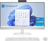 HP All-in-One 27-cr0009ss - Ordenador de sobremesa de 27" FHD (Intel Core i5-1335U, 16GB RAM, 512GB SSD, Intel UHD Graphics, Windows) White - Teclado QWERTY Español